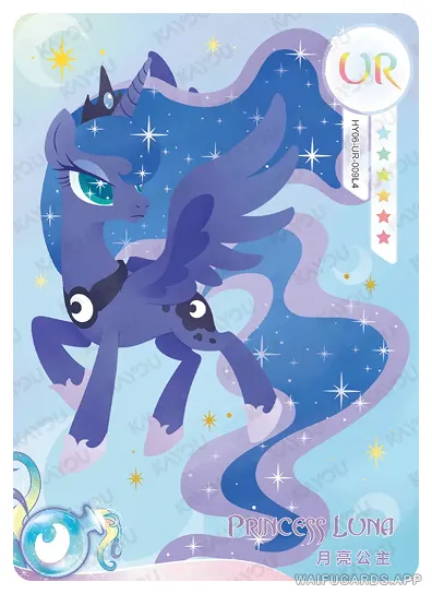 Princess Luna — UR #009, MLP-T4W6