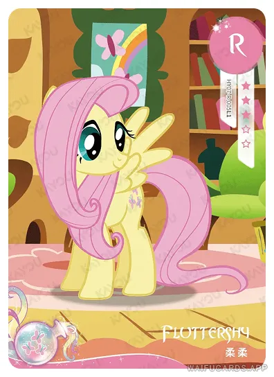 Флаттершай — R #005, MLP-T4W7