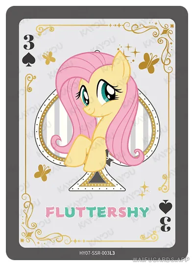 Флаттершай — SSR #003, MLP-T4W7