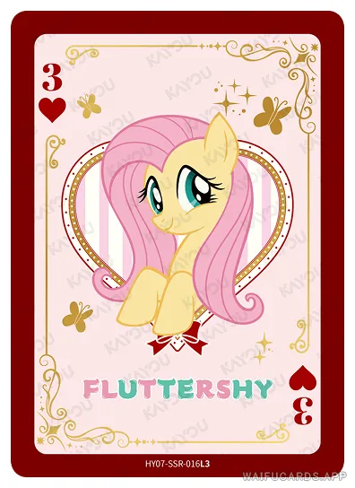 Флаттершай — SSR #016, MLP-T4W7
