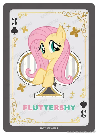 Флаттершай — SSR #029, MLP-T4W7