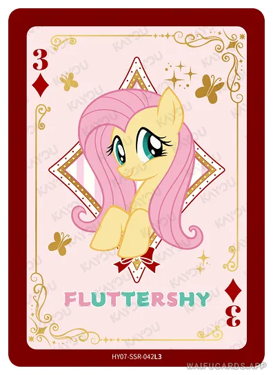 Флаттершай — SSR #042, MLP-T4W7