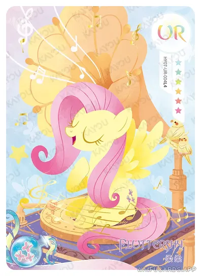 Флаттершай — UR #004, MLP-T4W7