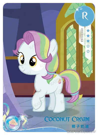 Coconut Cream — R #010, MLP-T4W8