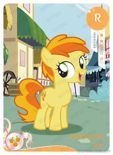 Peachy Pie — R #014, MLP-T4W8