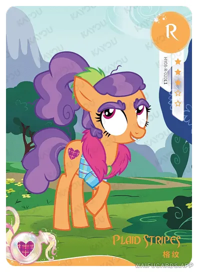 Plaid Stripes — R #020, MLP-T4W8