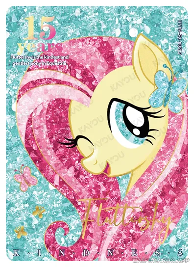 Флаттершай — SC #005, MLP-T4W8
