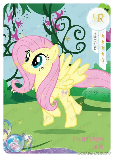 Флаттершай — SR #010, MLP-T4W8