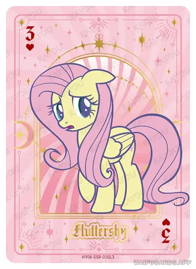Флаттершай — SSR #016, MLP-T4W8