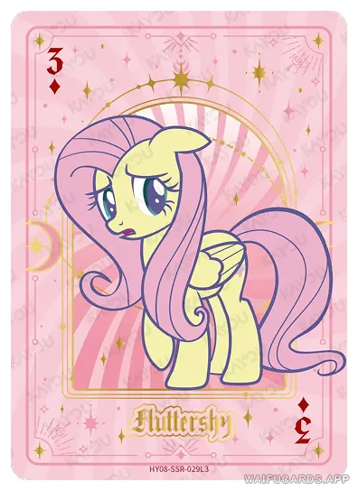 Флаттершай — SSR #029, MLP-T4W8