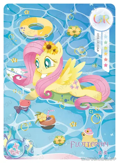Флаттершай — UR #004, MLP-T4W8
