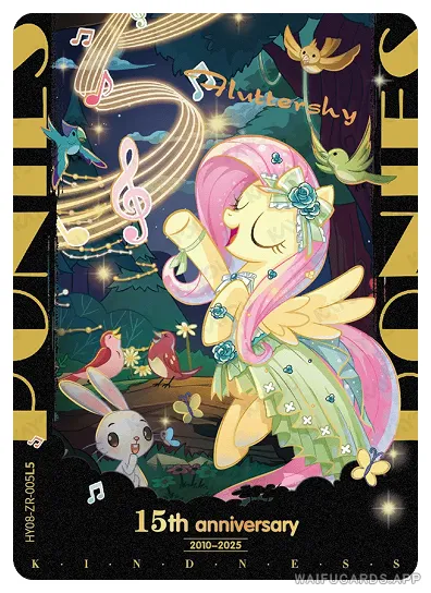 Флаттершай — ZR #005, MLP-T4W8