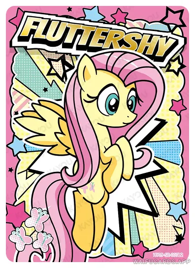Флаттершай — SR #007, MLP-T4W9