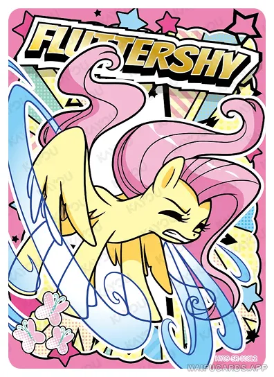 Флаттершай — SR #008, MLP-T4W9
