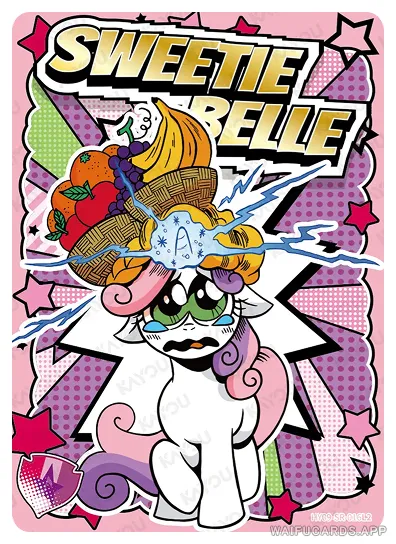 Sweetie Belle — SR #016, MLP-T4W9