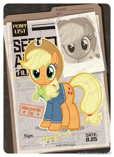 Apple Jack — SSR #012, MLP-T4W9