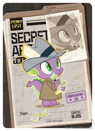 Spike — SSR #013, MLP-T4W9