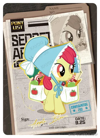 Эппл Блум — SSR #016, MLP-T4W9