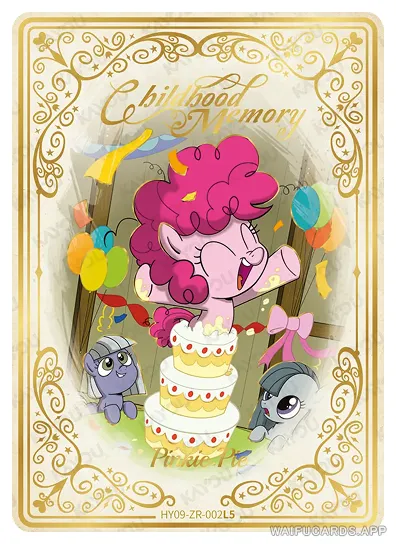 Pinkie Pie — ZR #002, MLP-T4W9