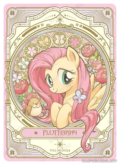 Флаттершай — AR #005, MLP-T5W1