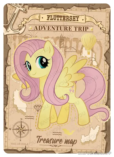 Флаттершай — UR #004, MLP-T5W1