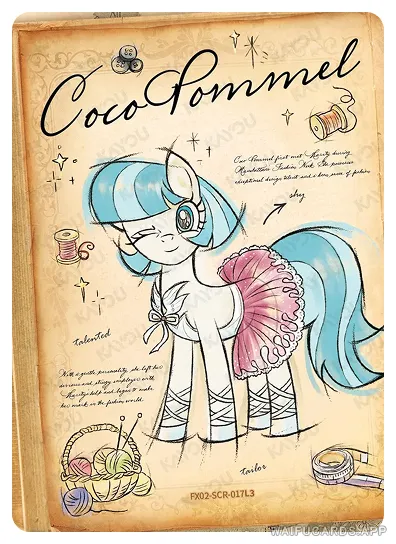 Coco Pommel — SCR #017, MLP-T5W2