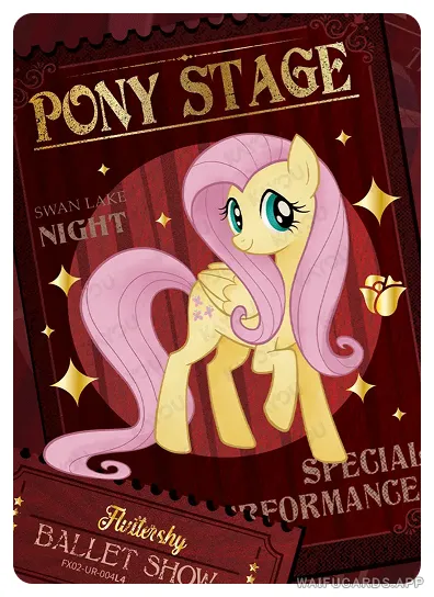 Флаттершай — UR #004, MLP-T5W2