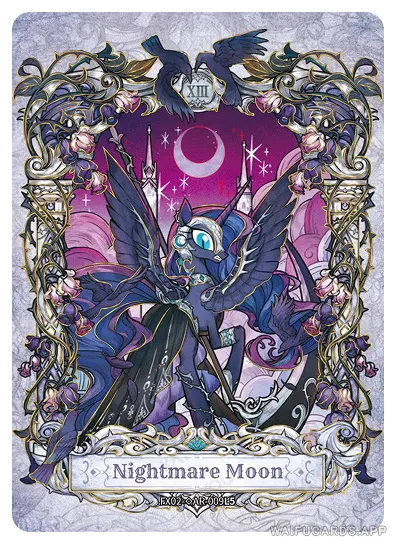 Nightmare Moon — ◇AR #009, MLP-T5W2