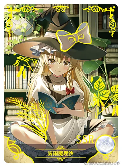 Marisa Kirisame — SSR #018, NS-02-M10