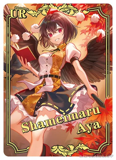 Aya Shameimaru — UR #004, NS-02-M13