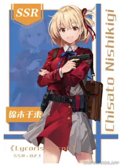 Chisato Nishikigi — SSR #023, NSSY-03