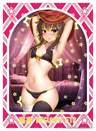 ETR-007 NSZW-5-5 — Megumin (God's Blessing on this Wonderful World! (KonoSuba))