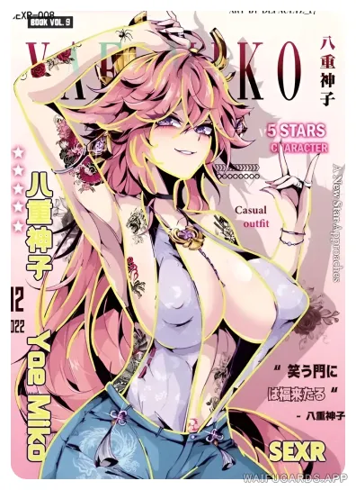 SEXR-008 NSZW-5-5 — Yae Miko (Genshin Impact)