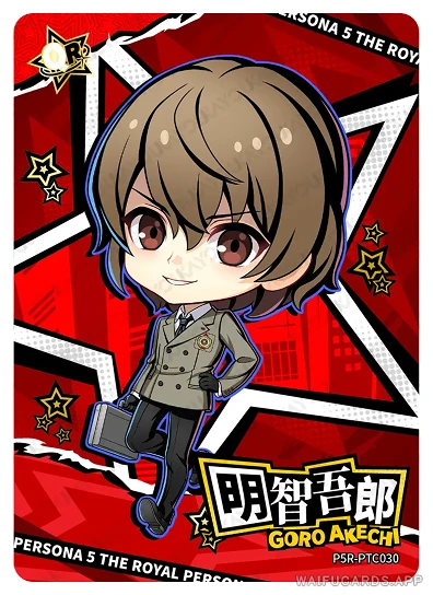 Goro Akechi — QR #030, P5R-01