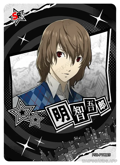 Goro Akechi — SR #125, P5R-01