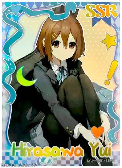Yui Hirasawa — SSR #01, SYJH-2M01