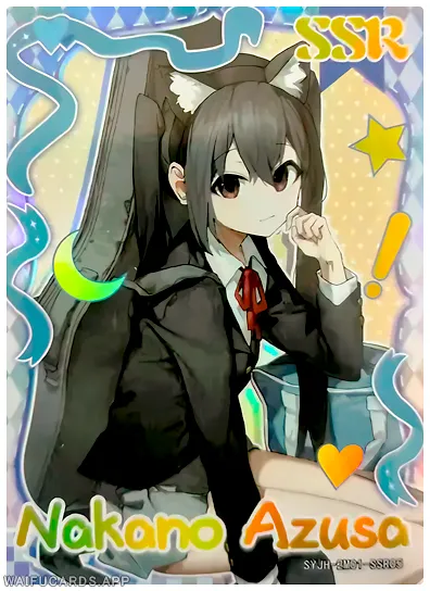 Azusa Nakano — SSR #05, SYJH-2M01