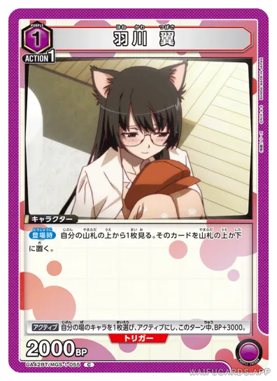 Tsubasa Hanekawa — C #055, UA42BT