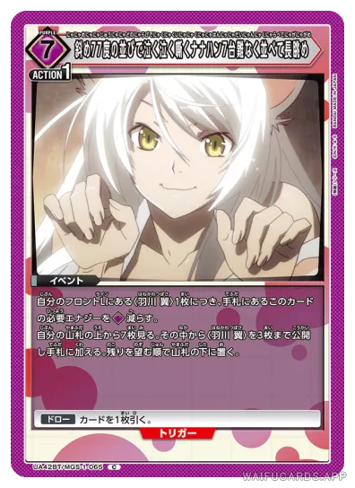 Tsubasa Hanekawa — C #065, UA42BT