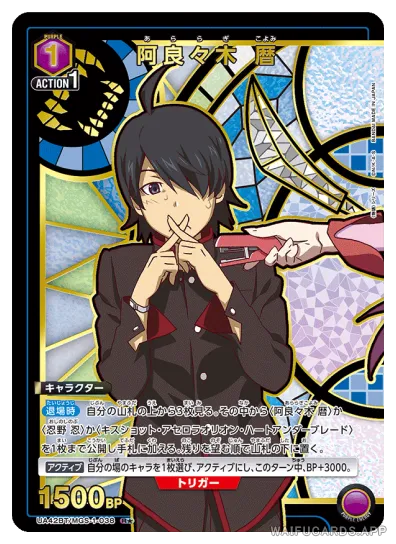 Koyomi Araragi — R⋆ #038, UA42BT