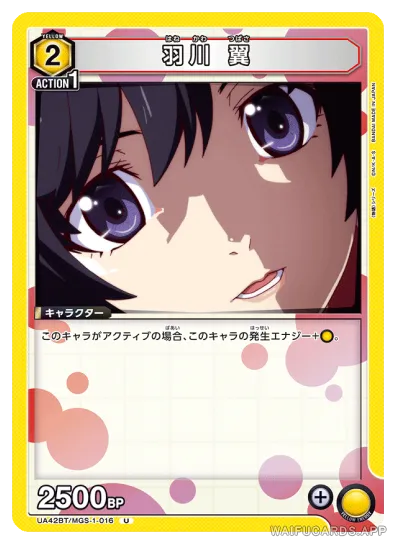 Tsubasa Hanekawa — U #016, UA42BT