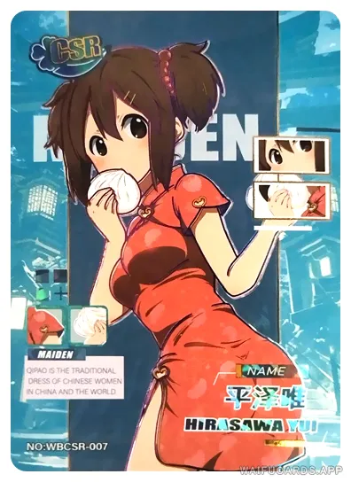 Yui Hirasawa — CSR #007, WBSN-001