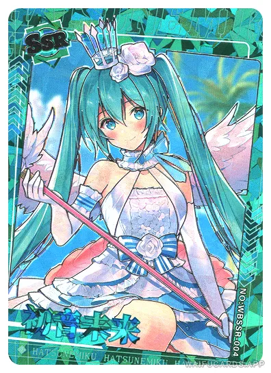 Hatsune Miku — SSR #004, WBSN-001