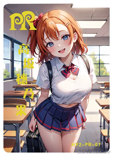 Honoka Kousaka — PR #007, flower-girl-02