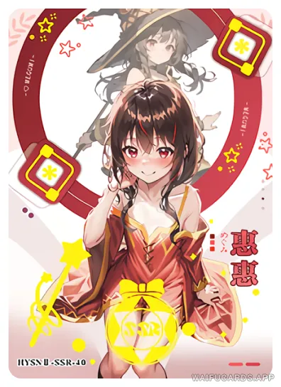 Megumin — SSR #040, flower-girl-02