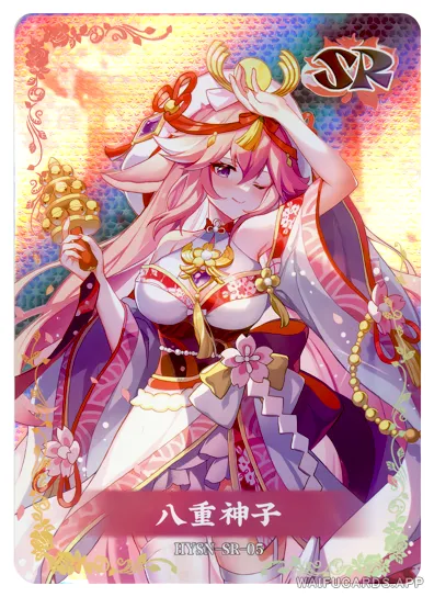 Яэ Мико — SR #005, flower-girl
