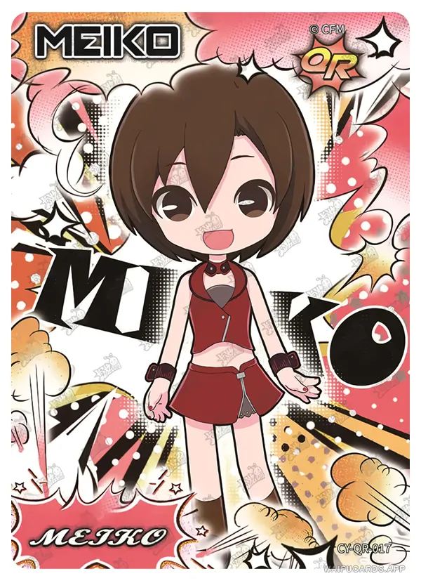 Мейко — QR #017, vocaloid-T4W1