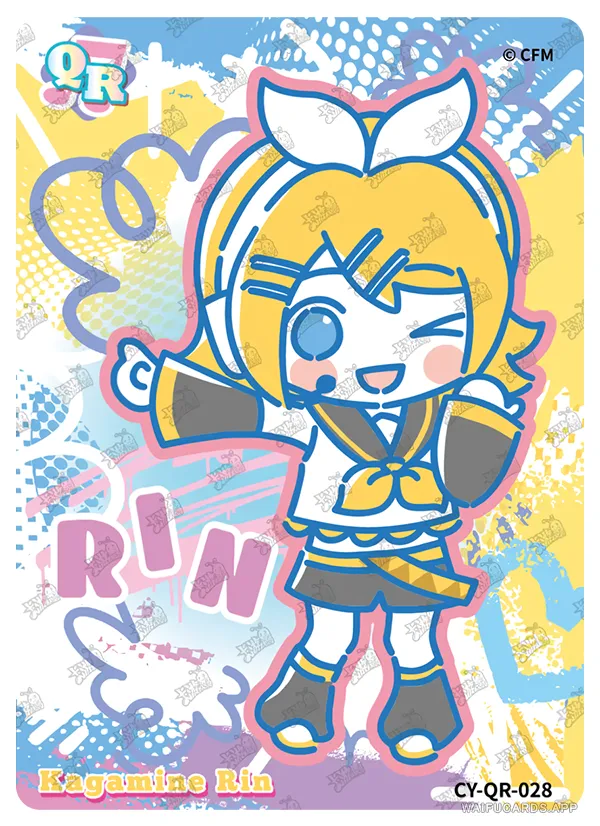 Кагамине Рин — QR #028, vocaloid-T4W2