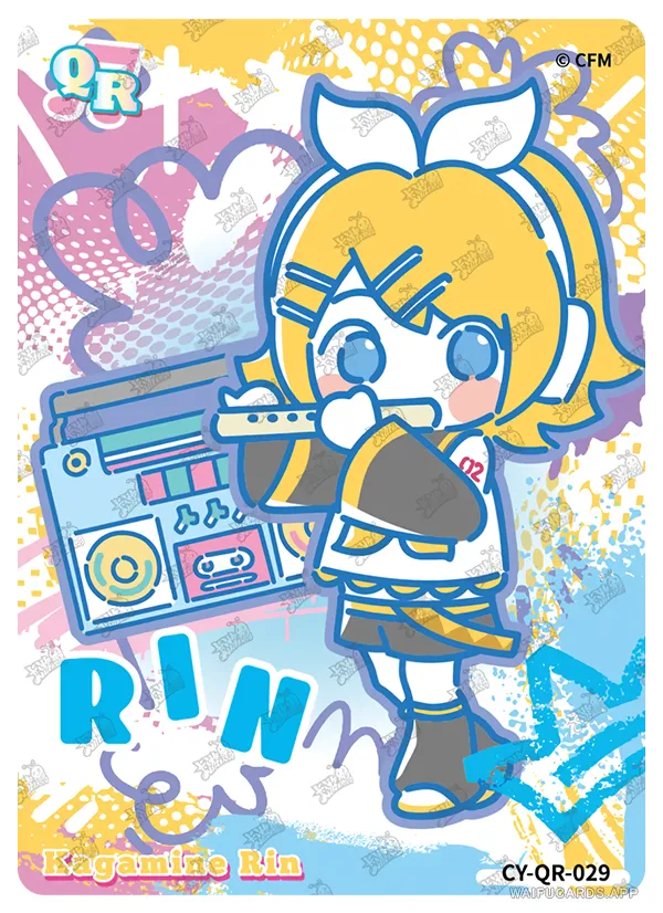 Кагамине Рин — QR #029, vocaloid-T4W2