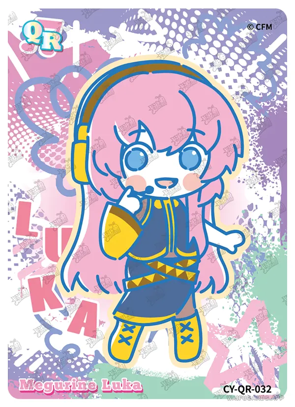 Мегурине Лука — QR #032, vocaloid-T4W2